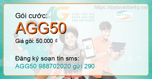 Gói cước AGG50 Viettel