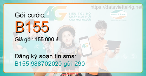 Gói cước B155 Viettel