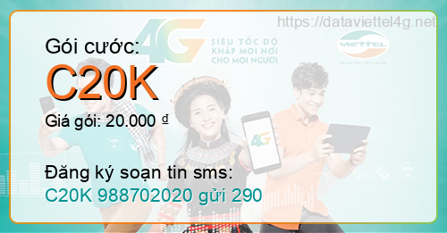 Gói cước C20K Viettel