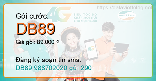 Gói cước DB89 Viettel