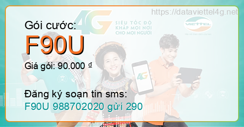 Gói cước F90U Viettel