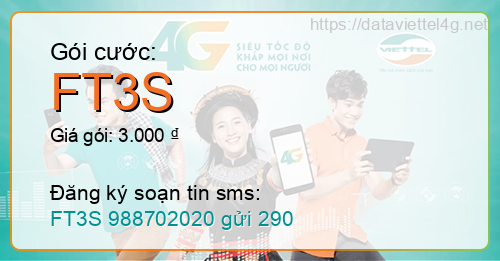 Gói cước FT3S Viettel