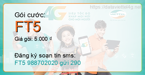 Gói cước FT5 Viettel