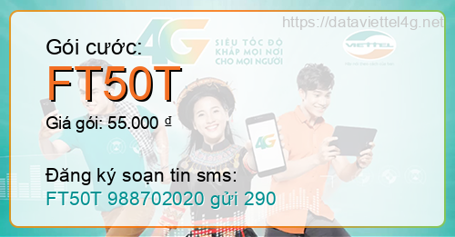 Gói cước FT50T Viettel