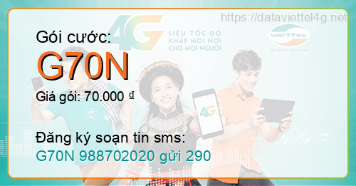 Gói cước G70N Viettel