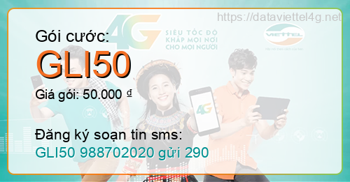 Gói cước GLI50 Viettel