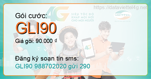 Gói cước GLI90 Viettel