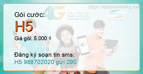 Gói cước H5 Viettel