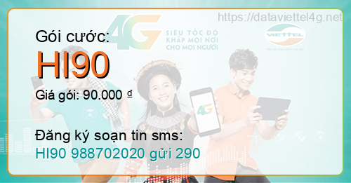 Gói cước HI90 Viettel