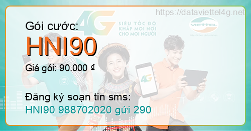 Gói cước HNI90 Viettel