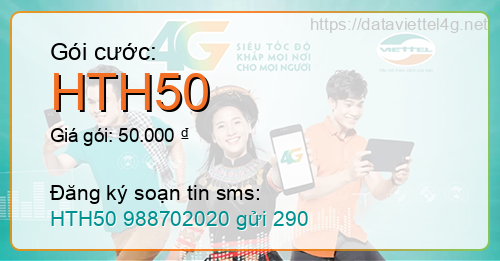 Gói cước HTH50 Viettel