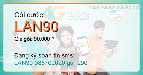 Gói cước LAN90 Viettel