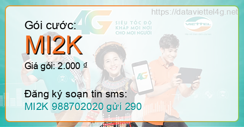 Gói cước MI2K Viettel