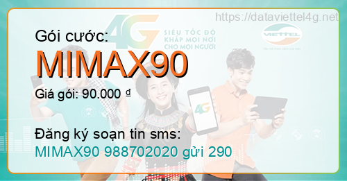 Gói cước MIMAX90 Viettel