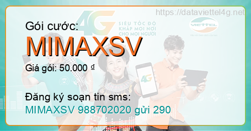 Gói cước MIMAXSV Viettel