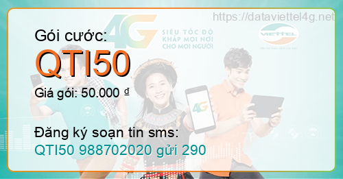 Gói cước QTI50 Viettel