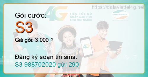 Gói cước S3 Viettel