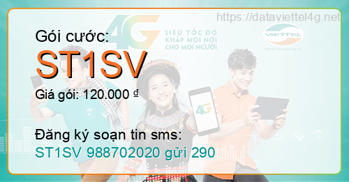 Gói cước ST1SV Viettel