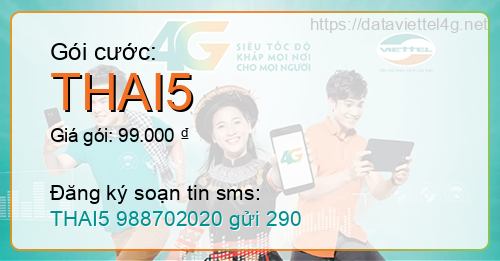 Gói cước THAI5 Viettel