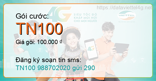 Gói cước TN100 Viettel