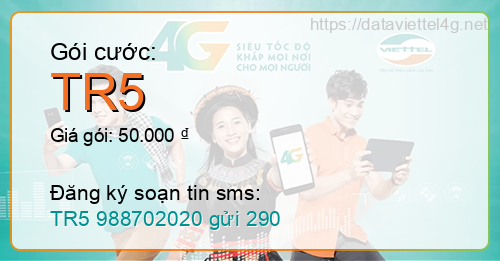 Gói cước TR5 Viettel