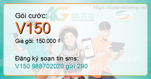 Gói cước V150 Viettel