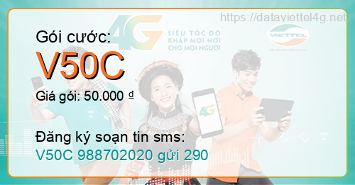 Gói cước V50C Viettel