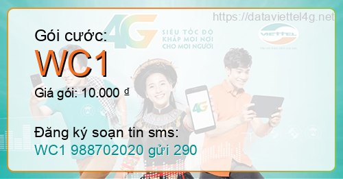 Gói cước WC1 Viettel