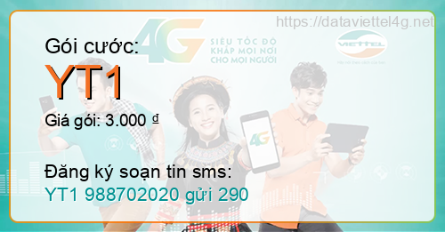 Gói cước YT1 Viettel